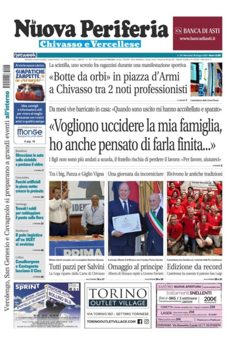 La Nuova Periferia è in edicola oggi, mercoledì 28 giugno