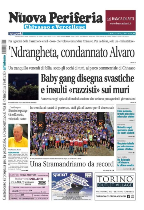 La Nuova Periferia è in edicola oggi, mercoledì 21 giugno