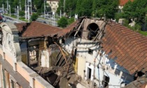 Crolla tetto dell'ex stazione di Porta Susa