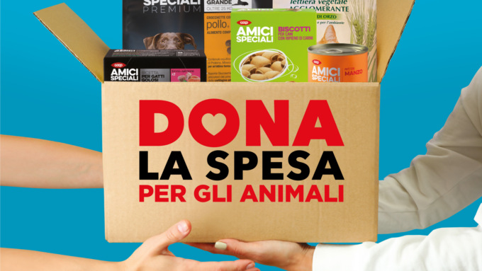Coop aiuta cani e gatti abbandonati