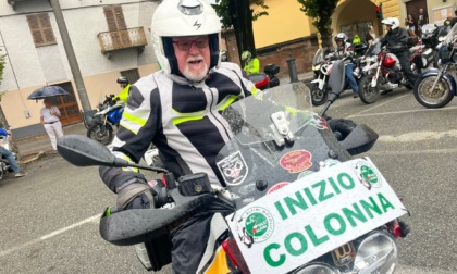 La «Quadradula» degli Alpini motociclisti IL VIDEO