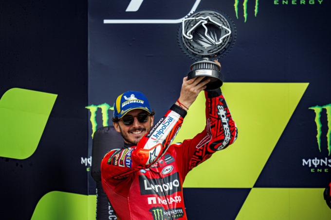 Gp di Silverstone, Bagnaia è secondo