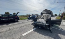 Auto contro moto, morto un centauro LE FOTO