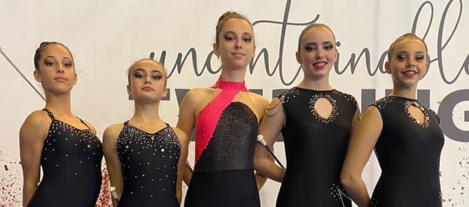 Eurogymnica porta a casa un argento e un bronzo