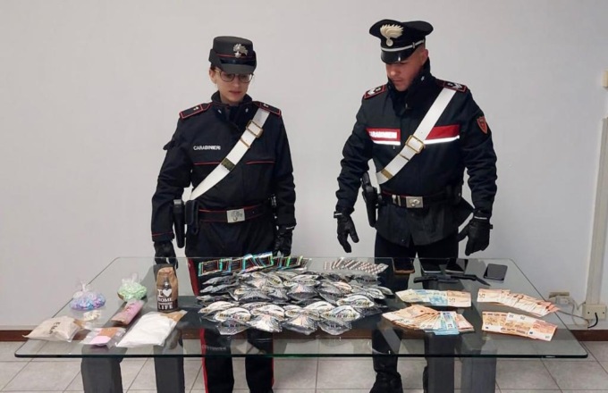 Il camper della droga: cinque arresti a Chivasso
