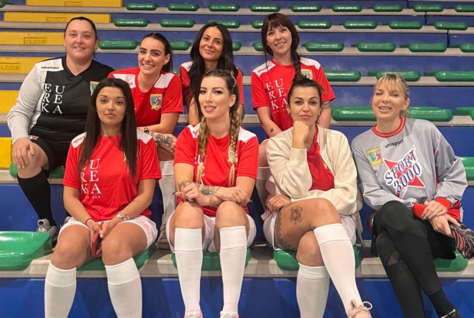 Barbara Morris capitano della nazionale italiana Tattoo women per beneficenza