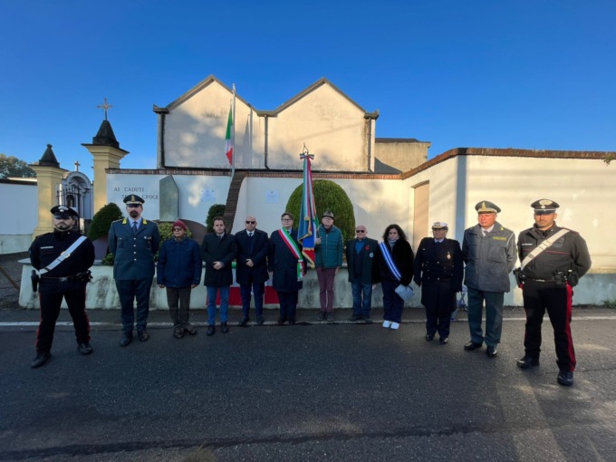 IV Novembre, inaugurata la targa dell’Associazione Nazionale Combattenti e Reduci