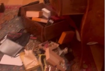 I ladri colpiscono la villa di Libero Tubino e Clara Marta IL VIDEO