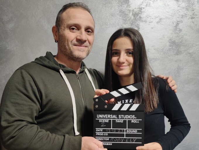 Roberto ed Elisa  uniti dalla passione per i video