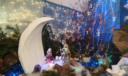 Il presepe degli angeli alla Campagna