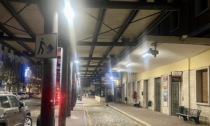 Nuova illuminazione all’ingresso della stazione ferroviaria