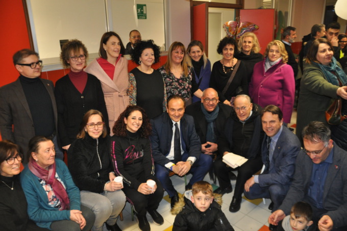 Cirio alla scuola dell’infanzia: «Tra i primi progetti realizzati con i fondi del Pnrr»