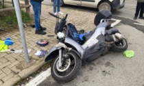 Sorpasso azzardato, motociclista finisce in ospedale