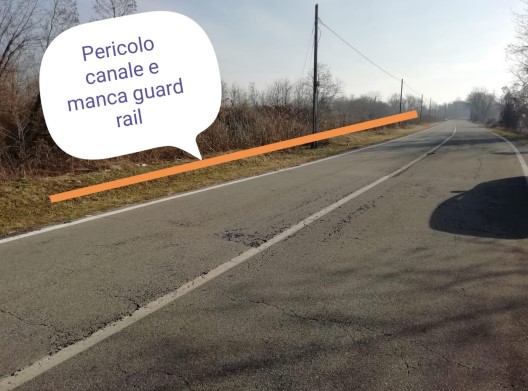 “Non c’è alcuna sicurezza sulla strada provinciale”