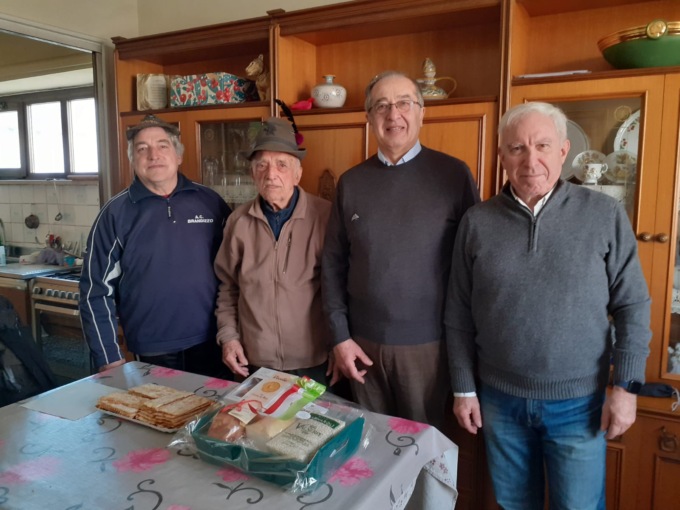 I 106 anni dell’alpino Terio Pertengo