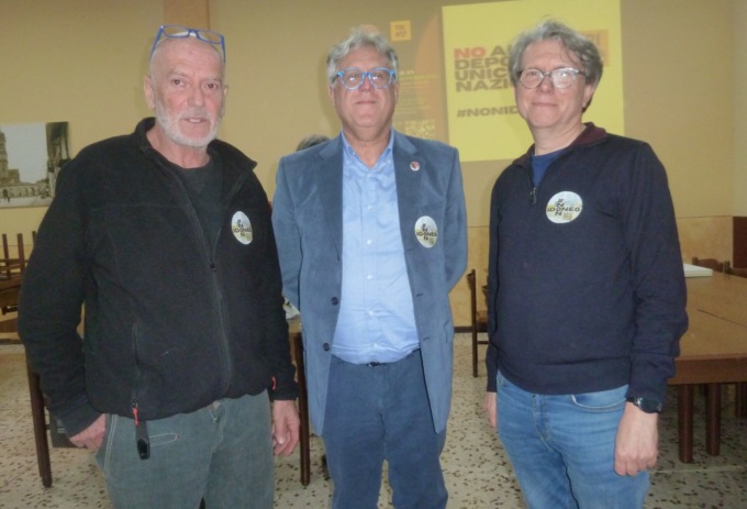 Comitato Tri-No incontra il paese:  «Il sito non è idoneo, sette i motivi»