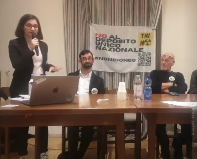 Tutti uniti per dire «No» al deposito a Trino