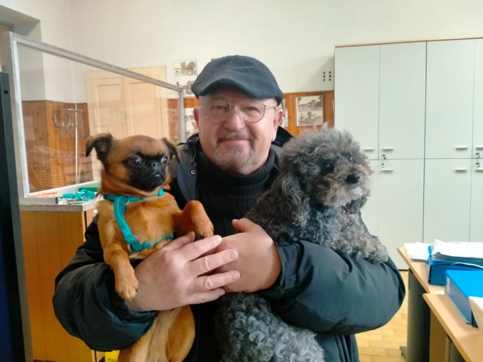 Gli animali domestici colleghi in ufficio