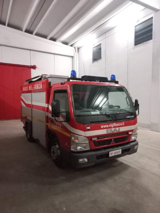 Nuovo mezzo per i Vigili del Fuoco