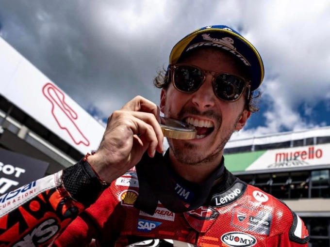 MotoGp del Mugello, Bagnaia è primo