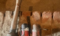 Granate e bombe in un fienile di Foglizzo