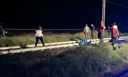 Uomo travolto da un treno