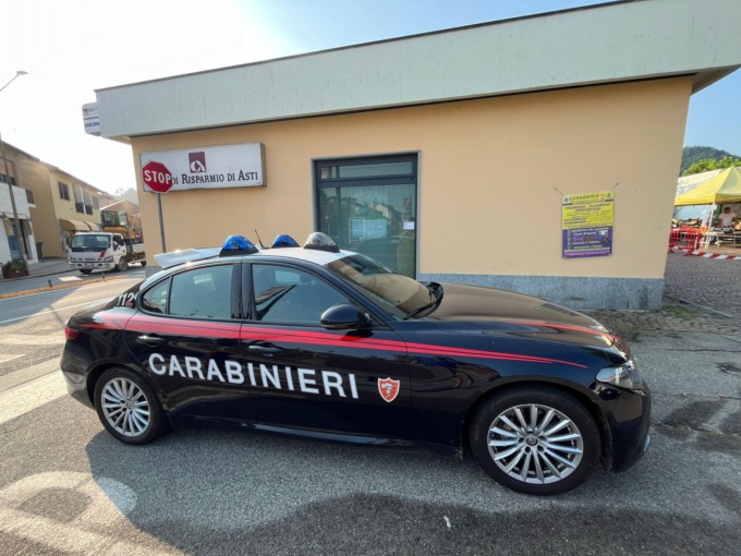 Colpite due filiali della Cassa di Risparmio di Asti