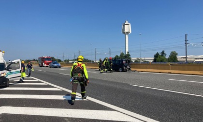 Incidente sull'autostrada A4 all'altezza di Chivasso Centro