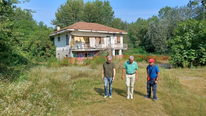 Al via la demolizione dell’ex impianto di produzione di calcestruzzi