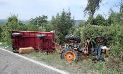 Trattore si ribalta durante  la festa di matrimonio: gravissima una donna