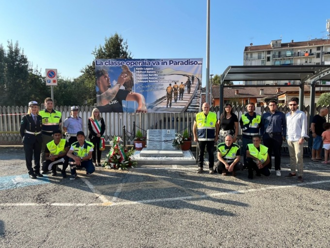 Brandizzo ricorda le vittime della tragedia ferroviaria LA DIRETTA