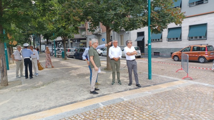 Siamo tutti pedoni: inaugurazione della nuova piattaforma rialzata