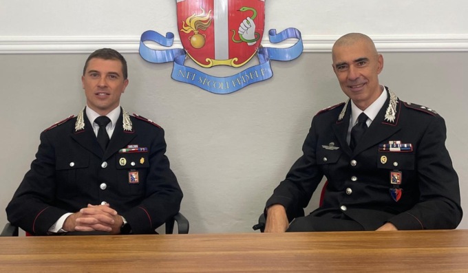 Avvicendamenti al Comando Provinciale dei Carabinieri di Vercelli