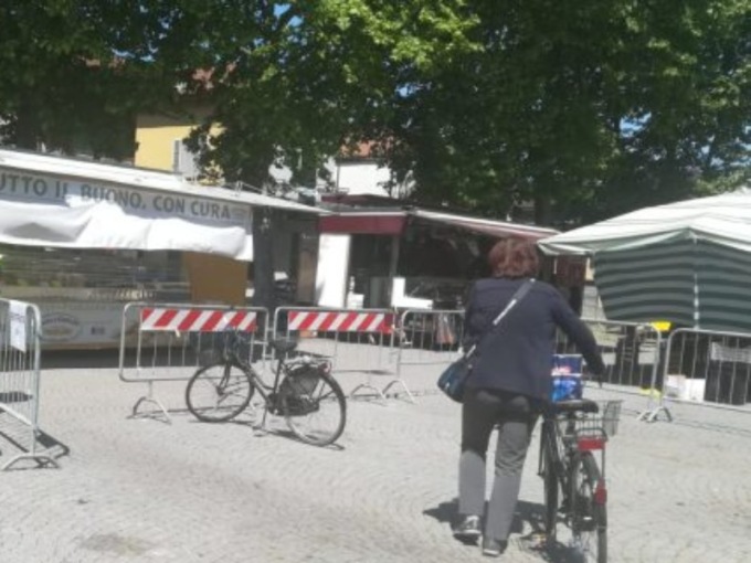 Il mercato si sposterà nella centrale via Torino