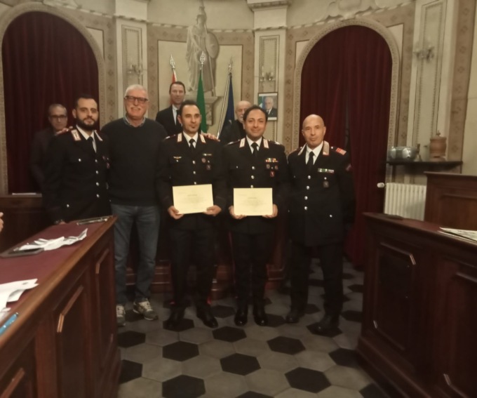Riconoscimento ai vicebrigadieri Di Bari e Maugeri