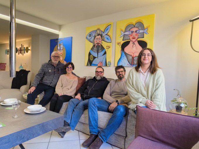 Le opere di Nino Ventura esposte nello Showroom  ND – Nuove Dimensioni IL VIDEO