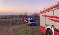 Un uomo è caduto nel canale