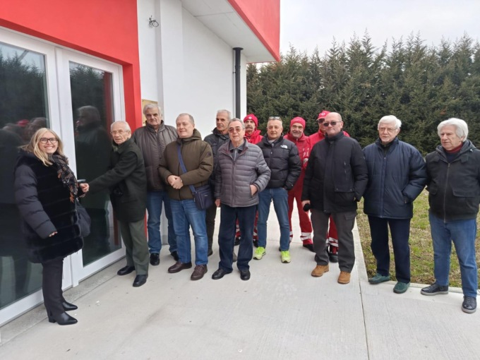 Il sindaco ha consegnato le chiavi  della nuova casa della Croce Rossa
