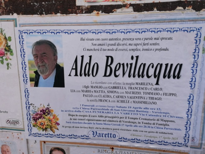 Il paese piange l’Alpino con la A maiuscola