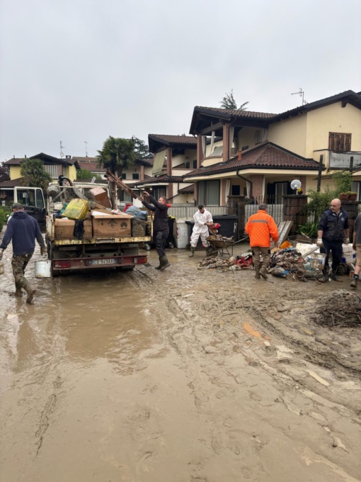 Alluvione, il Presidente Cirio nelle zone colpite dal maltempo