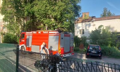 Incendio divampa nell’ex Mulino