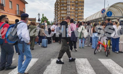 Persona travolta da un treno in stazione