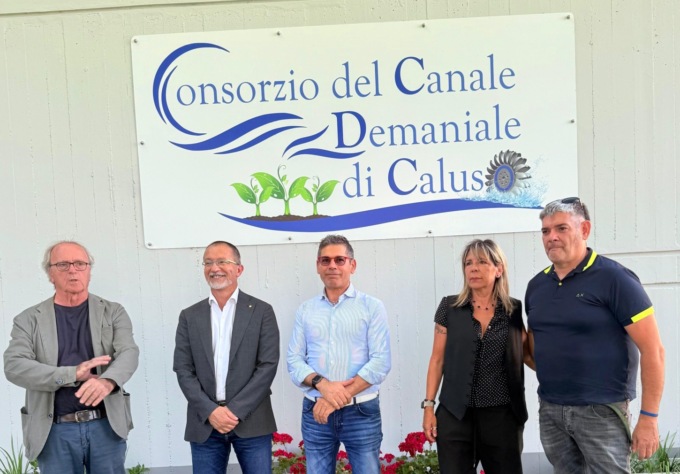 La Regione in visita al Canale demaniale di Caluso