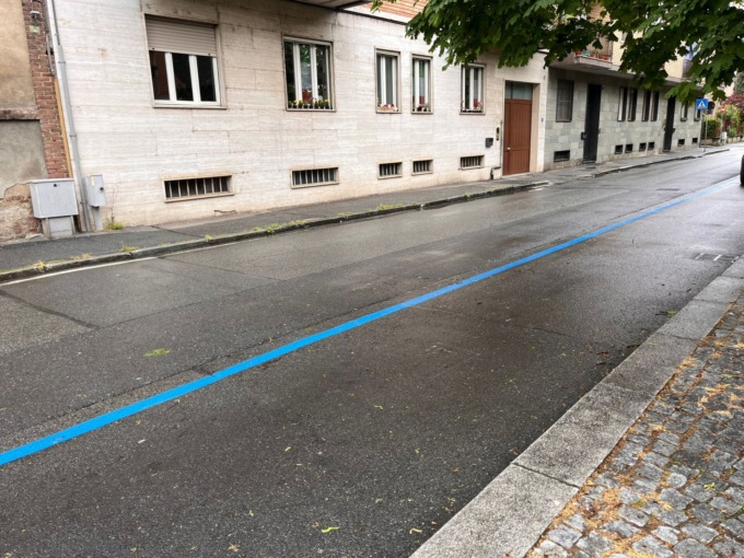 Buo: “Strisce blu nel viale solo per fare cassa”