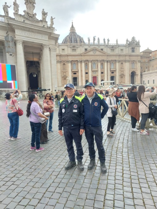 Garione e Foresto ai funerali del Pontefice