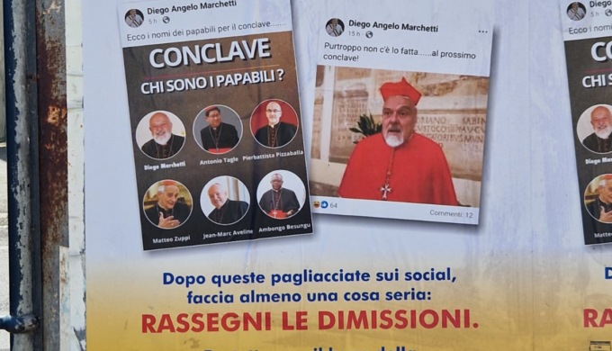 Post su Papa e Conclave, la maggioranza: «Pagliacciate, Marchetti dimettiti»