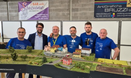 I treni hanno invaso il salone polivalente