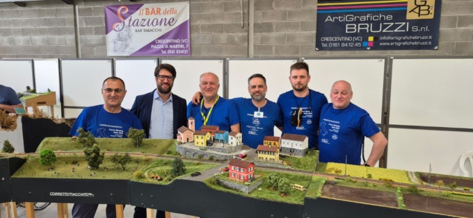 I treni hanno invaso il salone polivalente