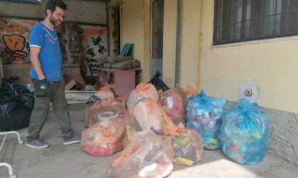 Raccolti trenta sacchi di rifiuti