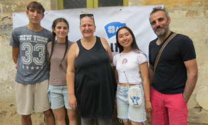 Dal Giappone a Foglizzo: la famiglia D’Abramo ha ospitato Suzu Oe
